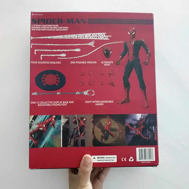 Новинка 2019 Мстители Marvel Человек паук один: 12 Коллекционная модель игрушки кукла