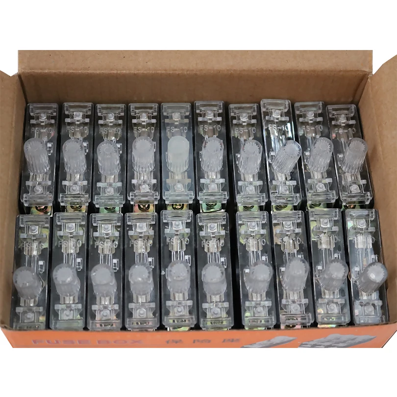 Действительно стандартное Крепление на Din рейку однополюсный держатель плавкого