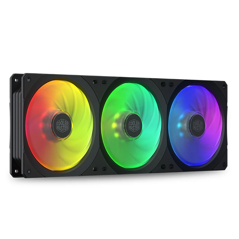 Кулер Master MasterFan SF360R ARGB интегрированный дизайн 3 х12 0 мм корпус с RGB-подсветкой и