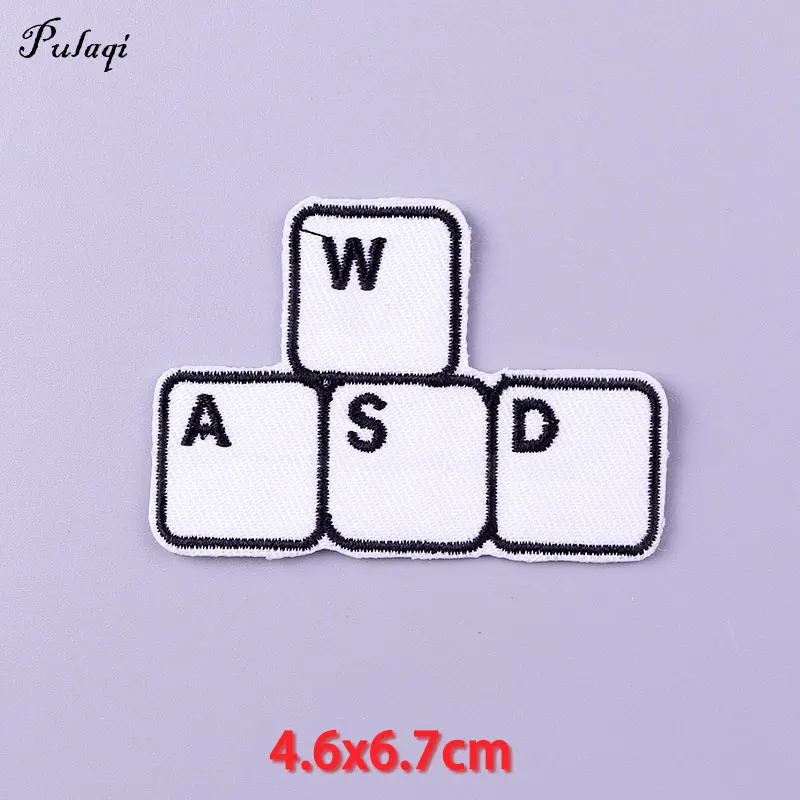 Вышитые нашивки с надписью хиппи для одежды значок телевизора наклейки