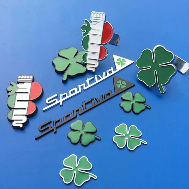 Для Alfa Romeo персональные декоративные металлические автомобильные маркировочные