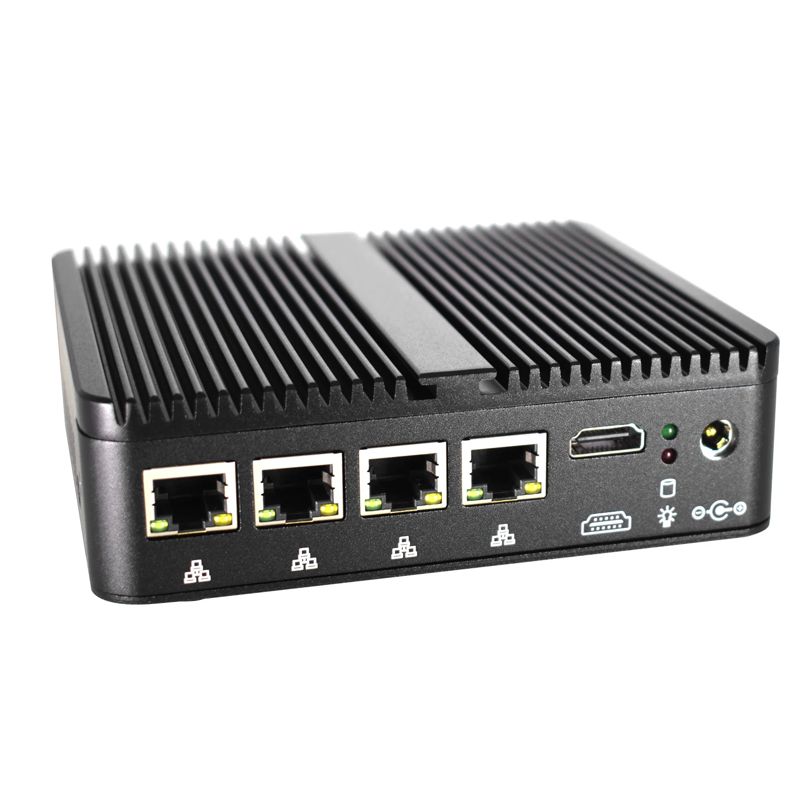 Фрезерный станок настольный компьютер Intel Celeron J4125 4 * Gigabi NIC HDMI DDR4 Wifi 3G/4G поддержка