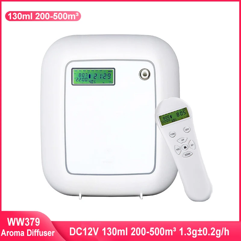 500m³ Smart Aroma Fragrance Machine With Remote Control Timer Function 200ml Essential Oil Aroma Diffuser Scent Unit
