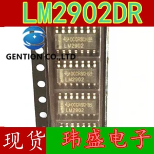 50PCS LM2902 LM2902DR LM2902DT SOP-14 operational amplifier in stock 100% new and original