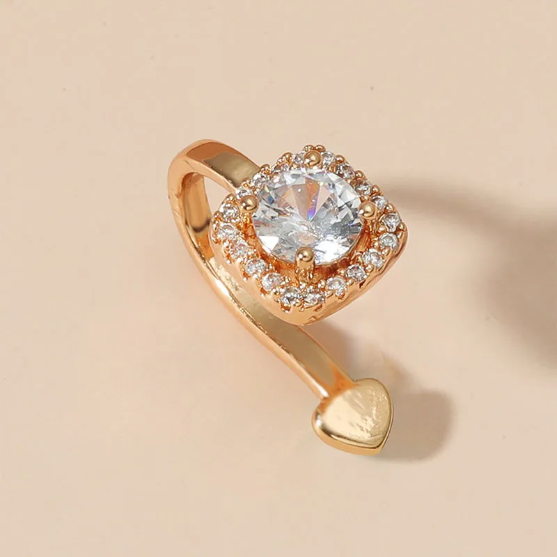 1 шт. модные золотые металлические ушные манжеты зажимы для ушей женщин не