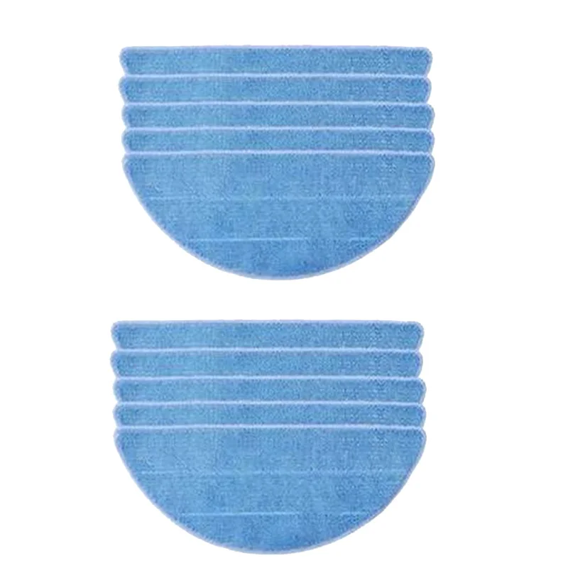 

10 Pieces Of Mop Cloth For Ilife V3 V5 V3S V5S Sweeping Robot Parts Replacement