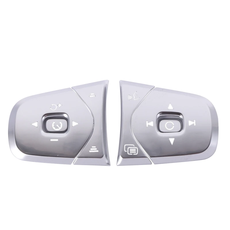 

Кнопки для рулевого колеса, брикет, 6 шт. для Volvo XC60 S90 XC90 2017-18, автостайлинг