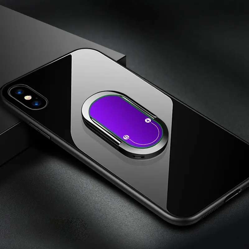 

NEW Creative Mobile Phone Bracket Electronic Lighter Ring buckle USB Charging Windproof Lighters Mini Cigarette Lighter Gift