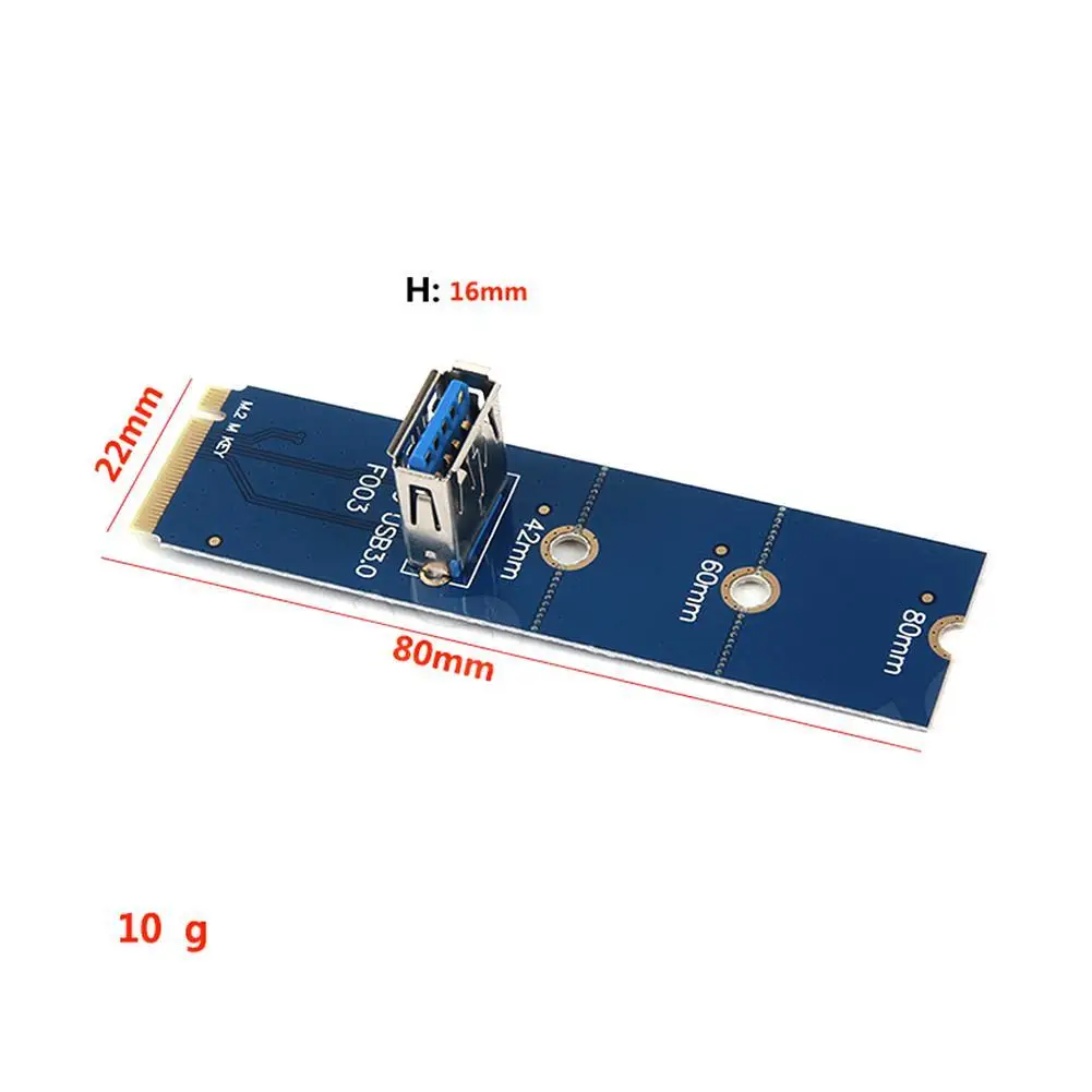 1Pcs NGFF M.2 To USB 3.0 Converter Transfer Card M2 For Bitcoin Riser Mining USB3.0 Extender 2022 Adapter R0F0 | Компьютеры и офис