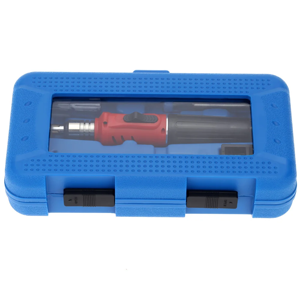 

New 10 in 1 Pen-style Butane Gas Soldering Iron Set 26ml Welding Kit Torch HS-1115K