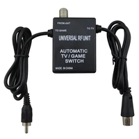3 in 1 universal rf unit adapter cable automatic tv game switch for super for nes for snes for sega genesis
