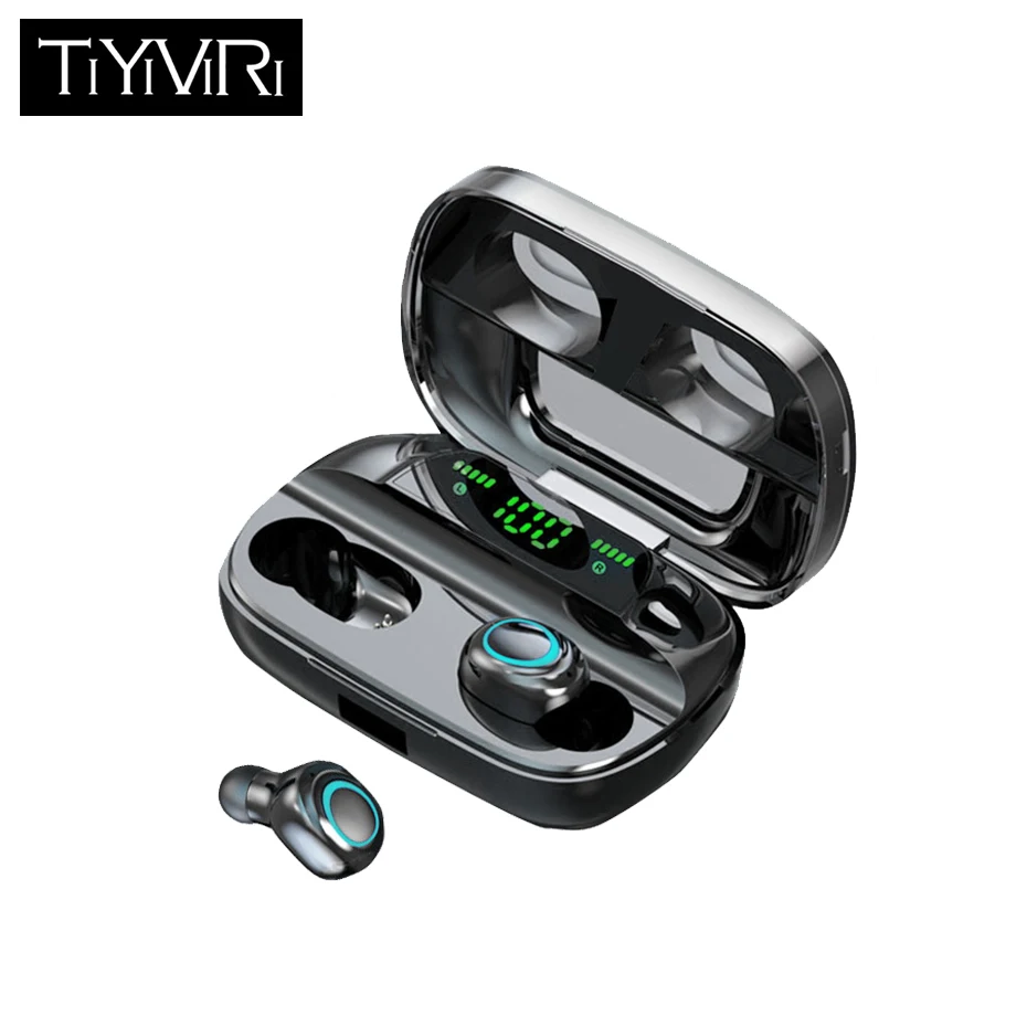 Беспроводные сенсорные наушники TWS Bluetooth 5 0 гарнитура HIFI мини спортивные для бега