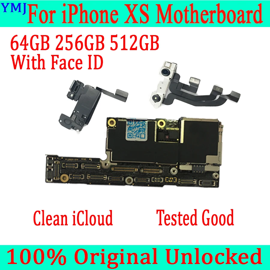 Полностью протестированная хорошая материнская плата для iPhone XS с/Withoout лицевой ID