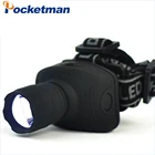 Налобный фонарь, светодиодный, 1800 лм