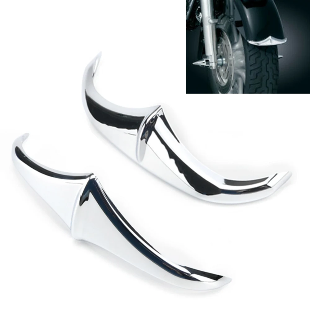 Переднее и заднее крыло мотоцикла хромированный наконечник для Harley Electra Road Glide King