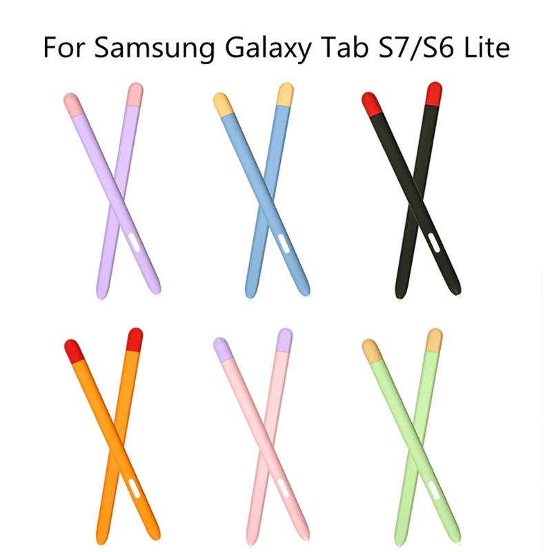 Цветной смешанный Простой деловой пенал для Samsung Galaxy Tab S6 S7 S-Pen Чехол милый