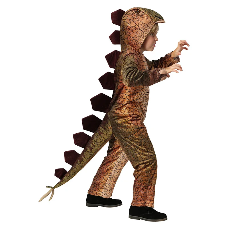 

T-REX Stegosaurus Dinosaurs Costumes for Boys Girls Halloween Cosplay Costumes Disfraces Kid Party Role Play Dress Up Jumpsuit