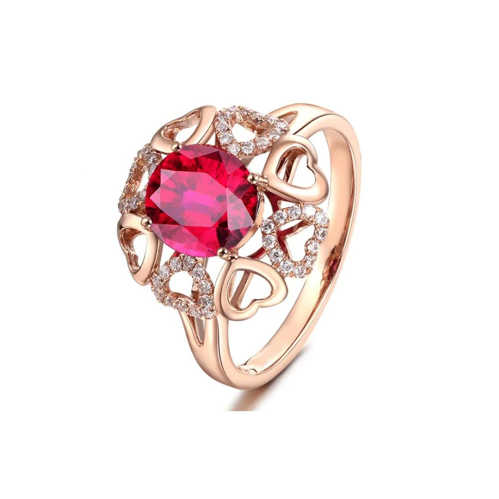 MENGYI модное романтическое кольцо в форме сердца из розового золота