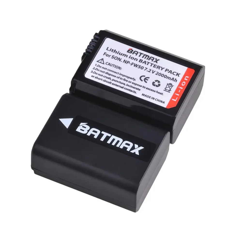 Аккумулятор для телефона 3X 2000 мАч с встроенным USB портом и светодиодной