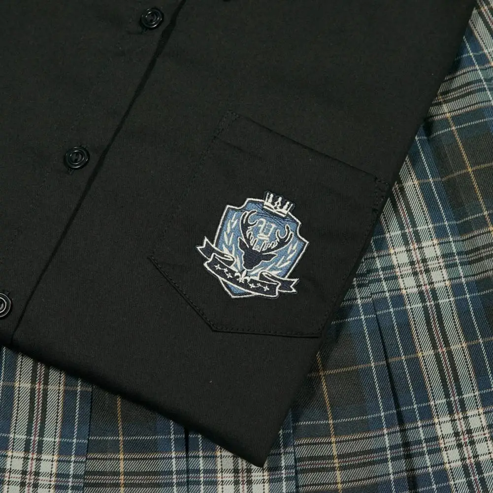 

White Long-Sleeved JK Shirt Women's Summer Spring Preppy Style Loose Japanese Uniforms Shirt For Fashion Sweet Lady Girl