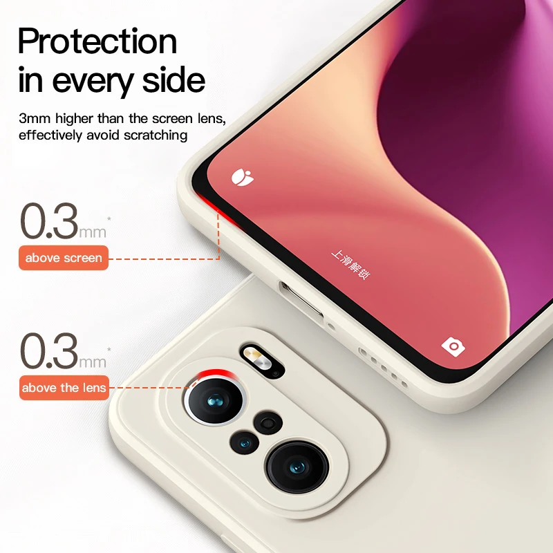 poco f3 pocof3 poco f 3 pro case square liquid silicone soft phone cover for xiaomi poco f3 pro poco f 3 pro poco f3pro pocof3 free global shipping