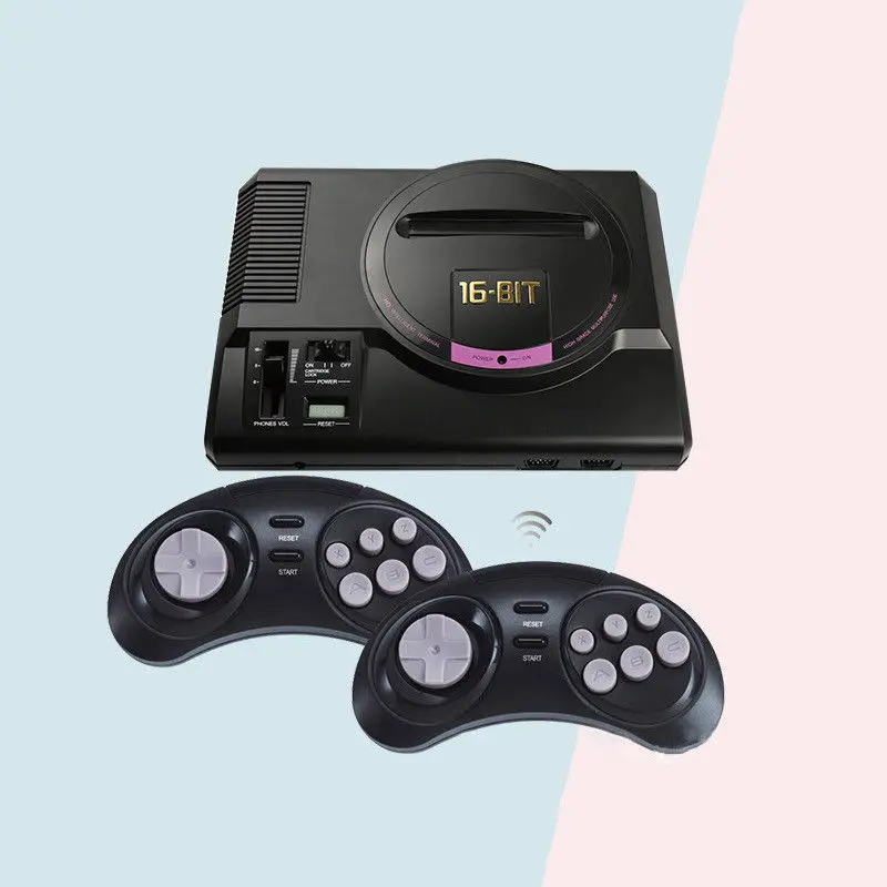 Подарочная 126 Классическая игровая карточка ТВ-выход для SEGA MEGA Drive симулятор MD