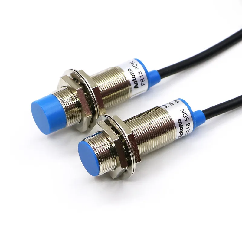 Датчик M18 FR18-8DP LJ18A3-8-Z/PNP NO цилиндр бесконтактный выключатель | Обустройство дома