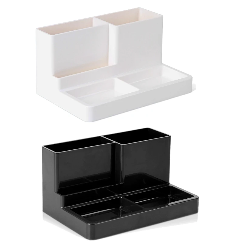 

2022 New Practical Stationery Organizer Holder 5 Separate Compartments for Pencils Pens