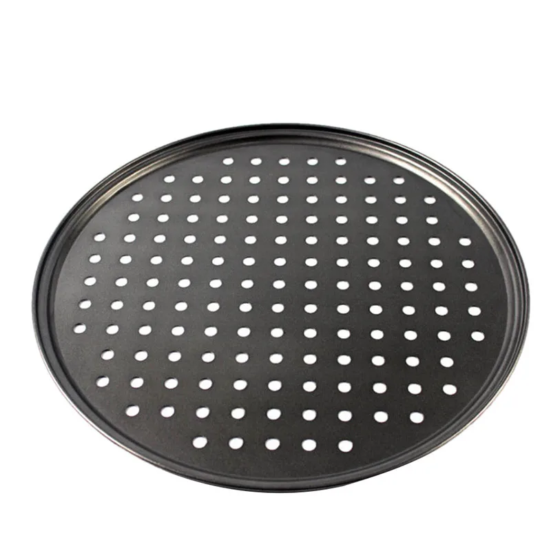 1 шт. 12 дюймовые шестерни с Сталь пиццы пресс форм антипригарный противень