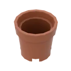 10 шт., детали MOC 18742, контейнер-ведро, 2x2x2, без отверстий для ручек, Совместимые Кирпичи, DIY строительные блоки, детские игрушки