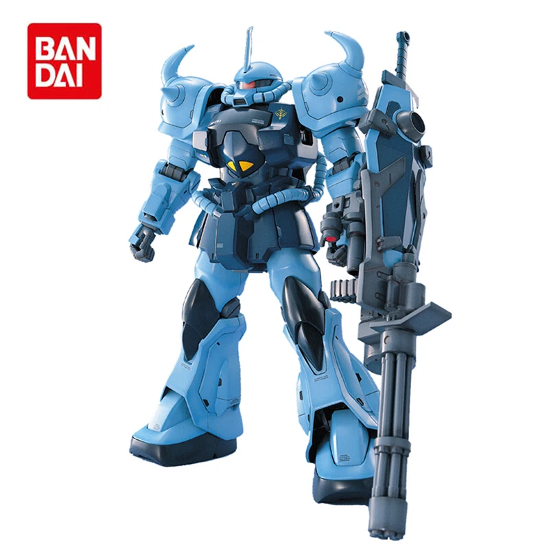 

Bandai Assembled Gundam Anime Model MG 1/100 MS-07B-3 GOUF CUSTOM Action Figure Robot Decoration Toy Gift
