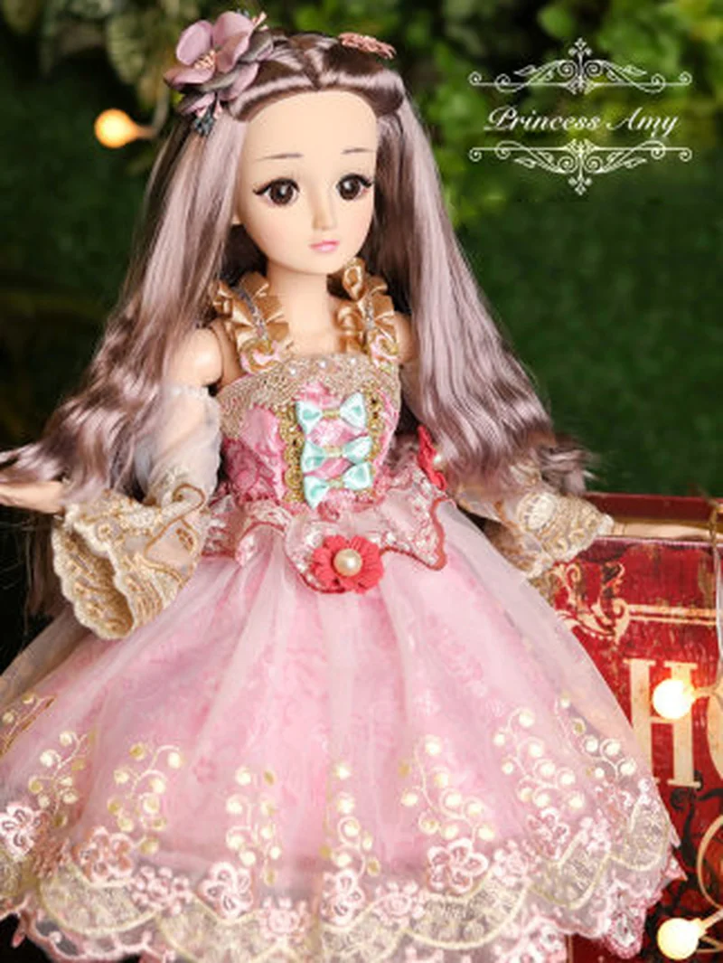 Милая кукла мигалка 60 см в комплекте Большая большая игрушка для девочек