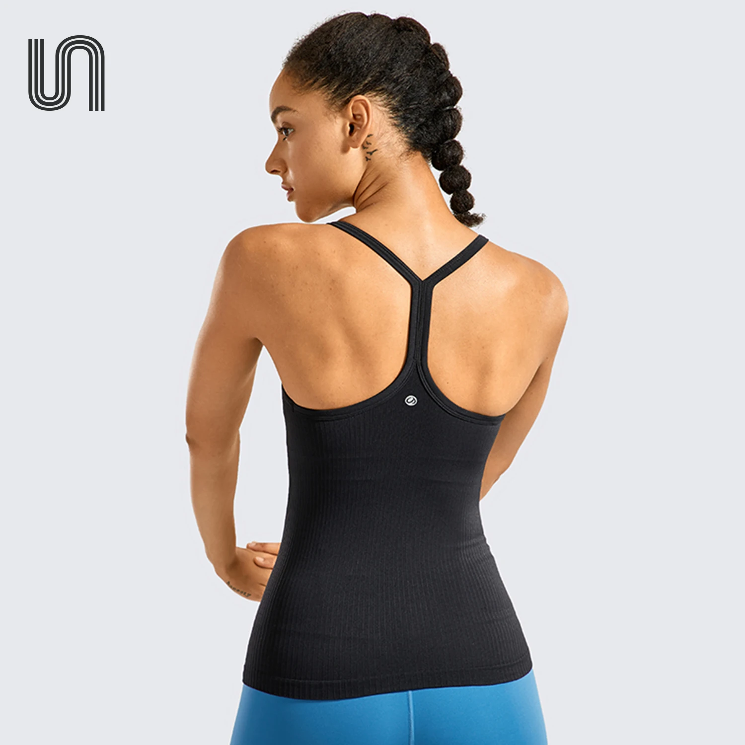 Топ спортивный женский бесшовный цвет в ассортименте 1 шт | Спорт и развлечения