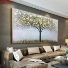 Алмазная мозаика, абстрактная вышивка крестиком с деревом, алмазная живопись, полная выкладка, квадратнаякруглая картина Стразы, алмазная вышивка