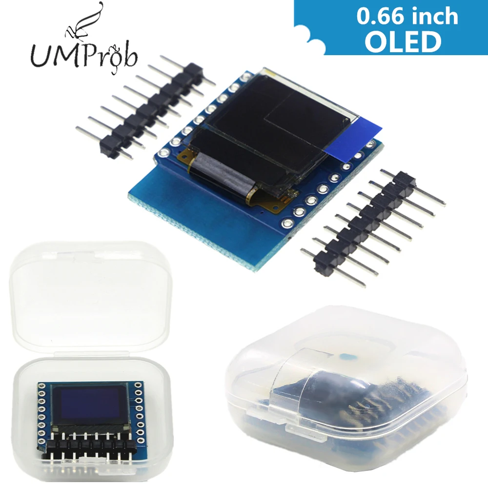 0 66 дюймовый oled дисплей модуль &quotLCD 64X48 I2C IIC для arduino|ЖК-модули| |