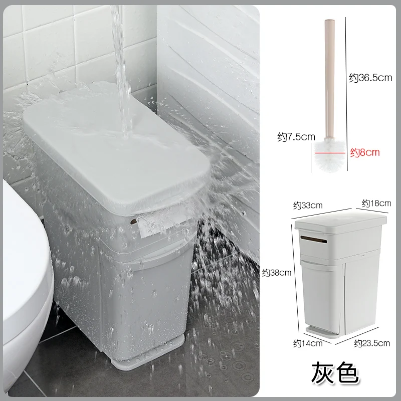 

Simple Human Nordic Cute Trash Can Cover Waste Bin Recycling Trash Bucket 2 Compartments Poubelle Kitchen Accessories EH50TC