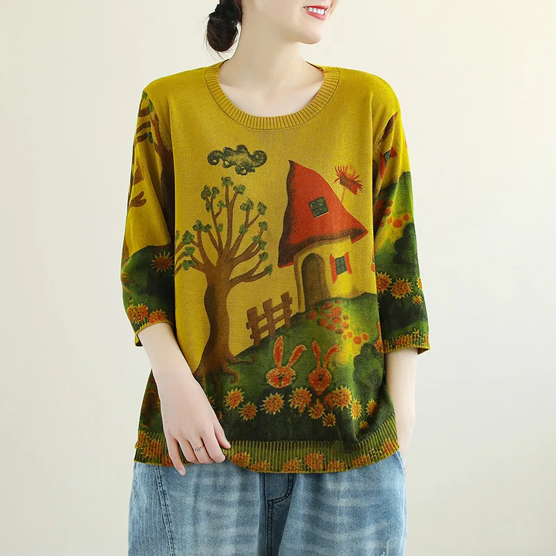 Max LuLu Новинка 2020 Британская мода стильные женские летние свитера с принтом