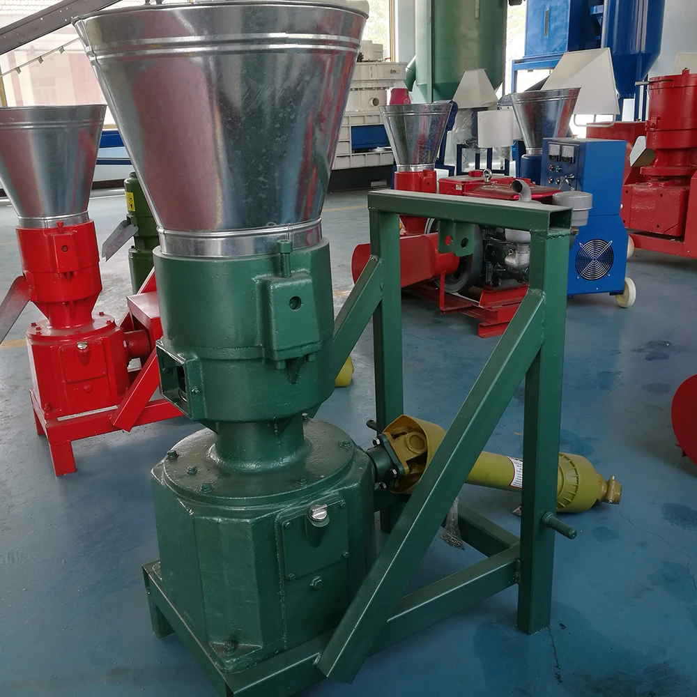 

KL120P PTO pelletizer pressing machine Free Shipping factory direct supply corn stalk pellet mill machine driven by tractor