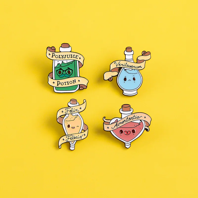 2-9 шт. ваза растение набор брошь черно-белая Инь Янь рыба желтый значок с собакой