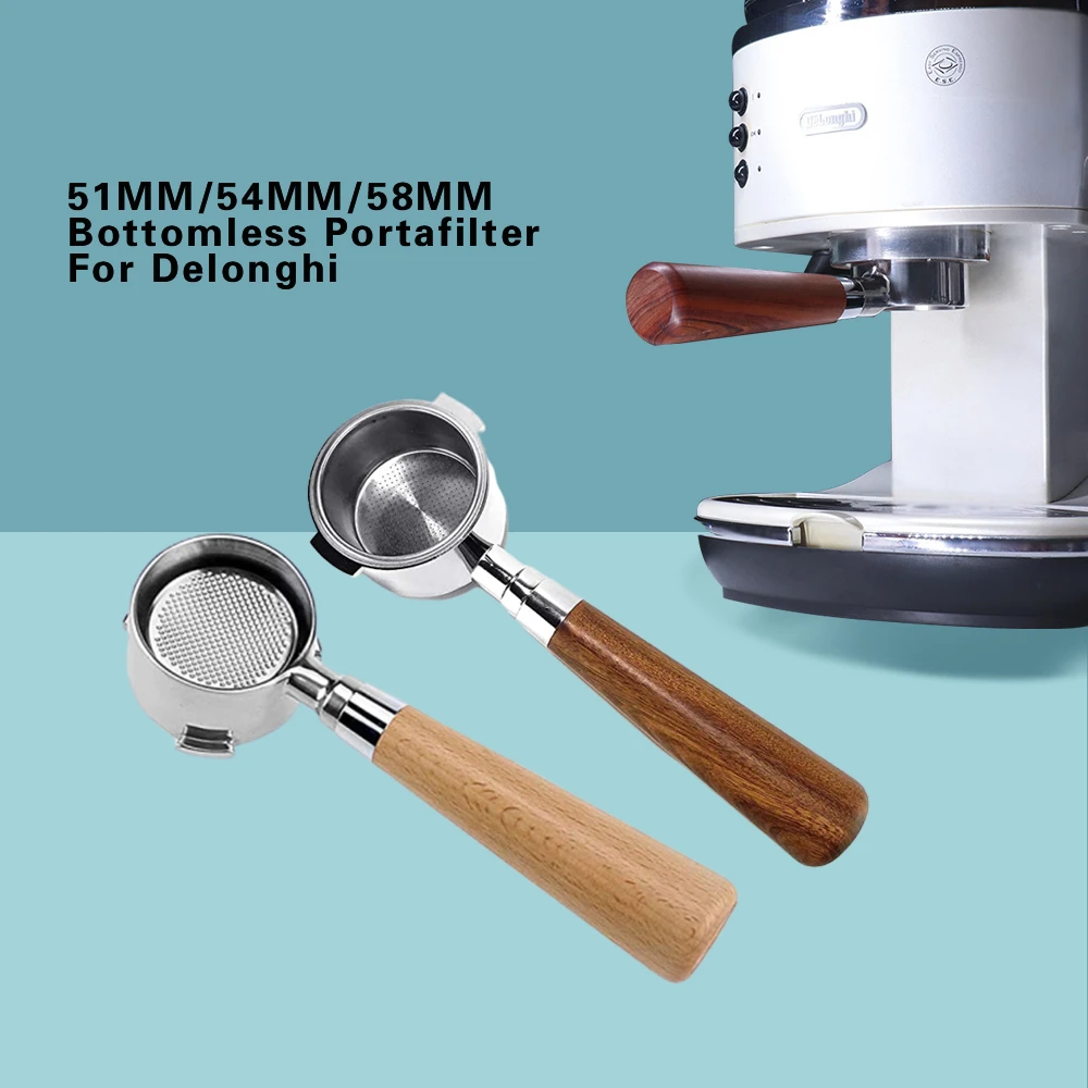 Кольцо для дозирования кофе Breville Delonghi Krups воронка с деревянной ручкой держатель