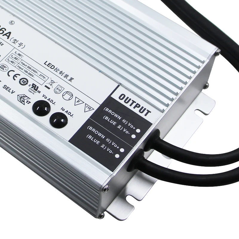 

Meanwell HL-480H-24A 480W 20A PFC Constant Driver for LED Street Light 24 volt dc power supply