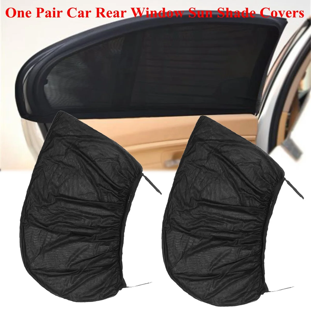 2Pcs Car Window Cover Sunshade Curtain for toyota auris reno megane 2 focus fabia kia sportage 3 grand vitara rio 2018 | Автомобили и
