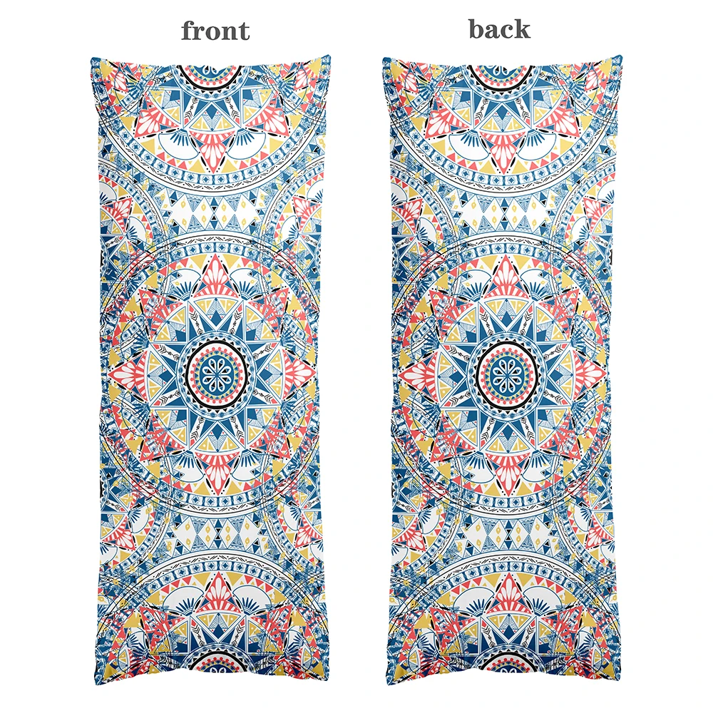 

HD Printing Comfortable Pillow Cover Double Long Pillowcase 50x160cm ,Bohemia Bedding Pillowcase 1 Piece，Buy 3 Get 1 Free