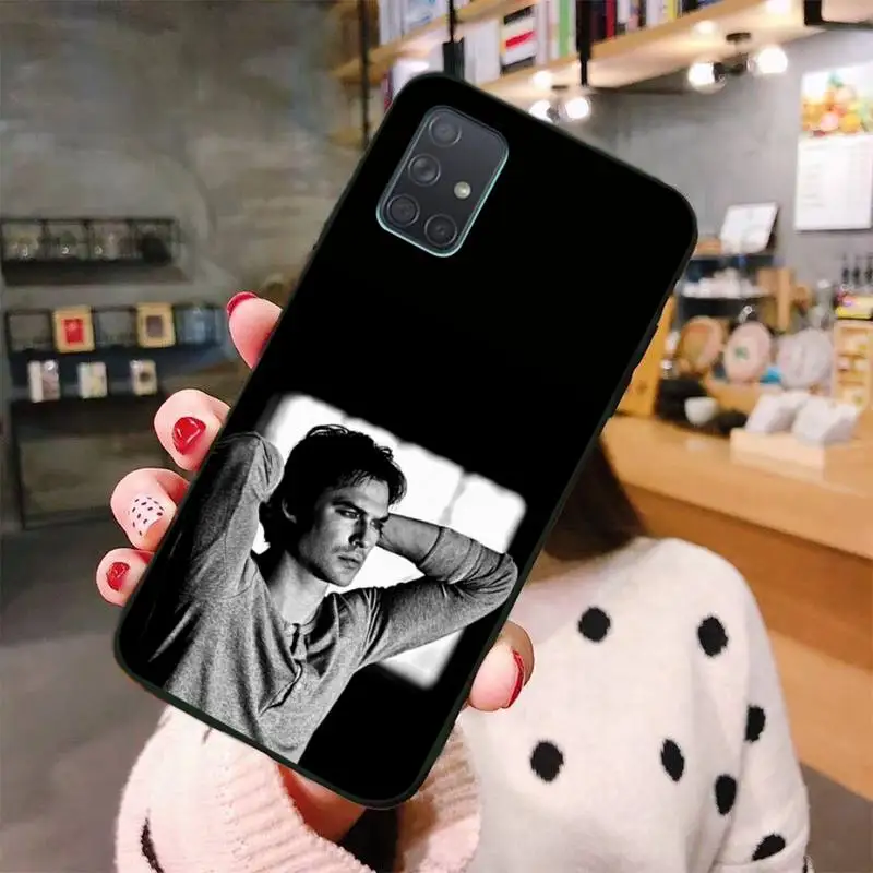

he Vampire Diaries Stefan Damon Salvatore Phone Case For Samsung A10 A20 A30 A40 A50 A70 A80 A71 A91 A51 A6 A8 2018
