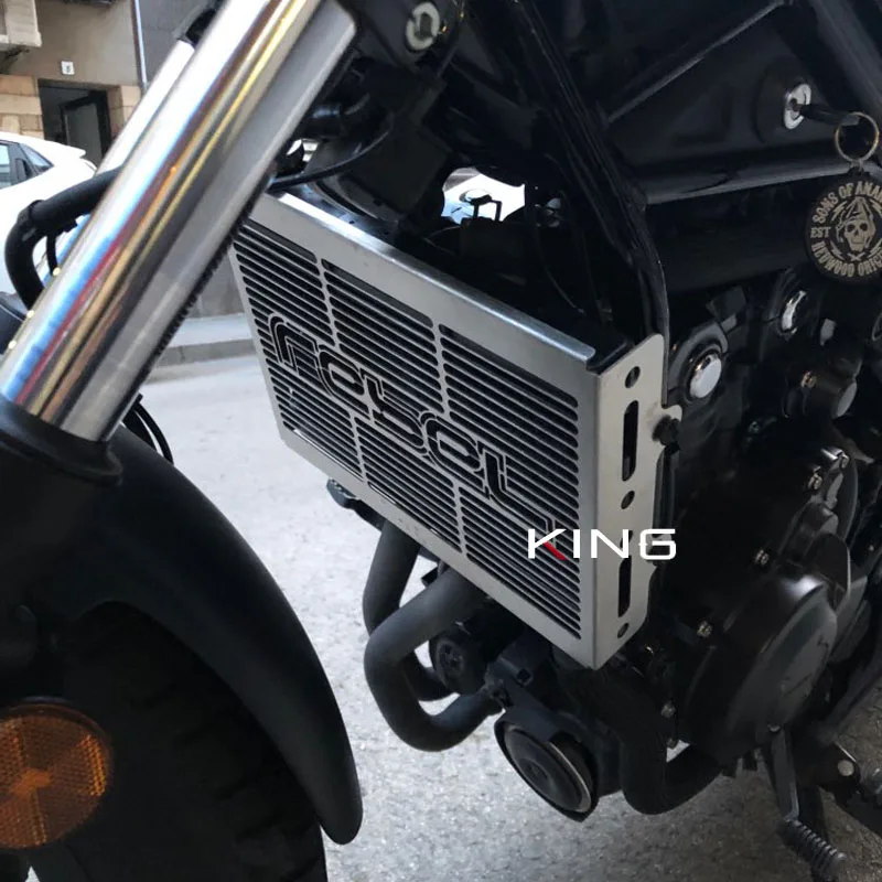 Для HONDA REBEL 300 500 мятежная решетка радиатора 2017 2019 Защитная крышка топливного