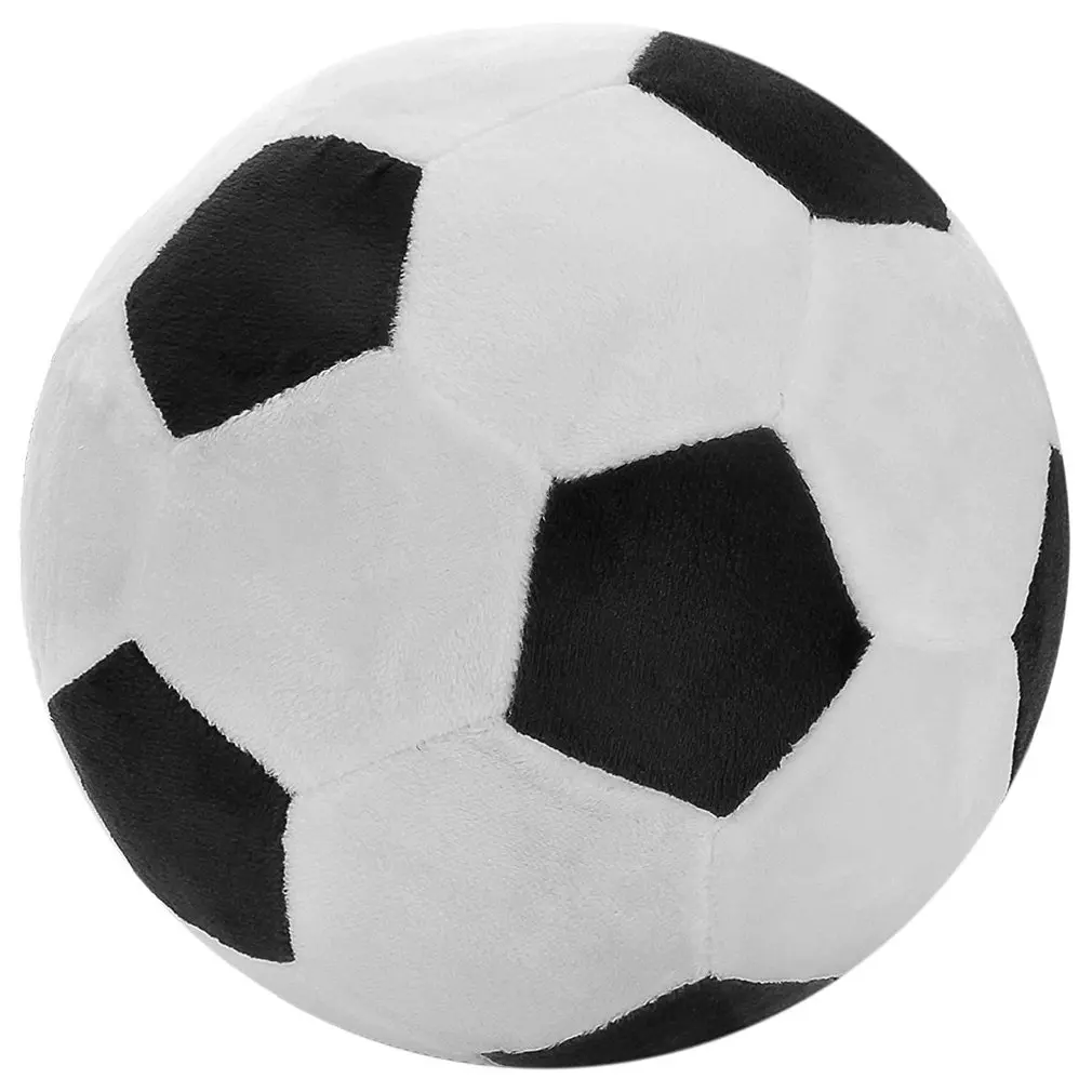 

Plush Soccer Balls Fluffy Stuffed Basketball Plush Pillow Soft Plush Rugby Stuffed Toy Stuff Soccerball Gift for Kids Boy Baby