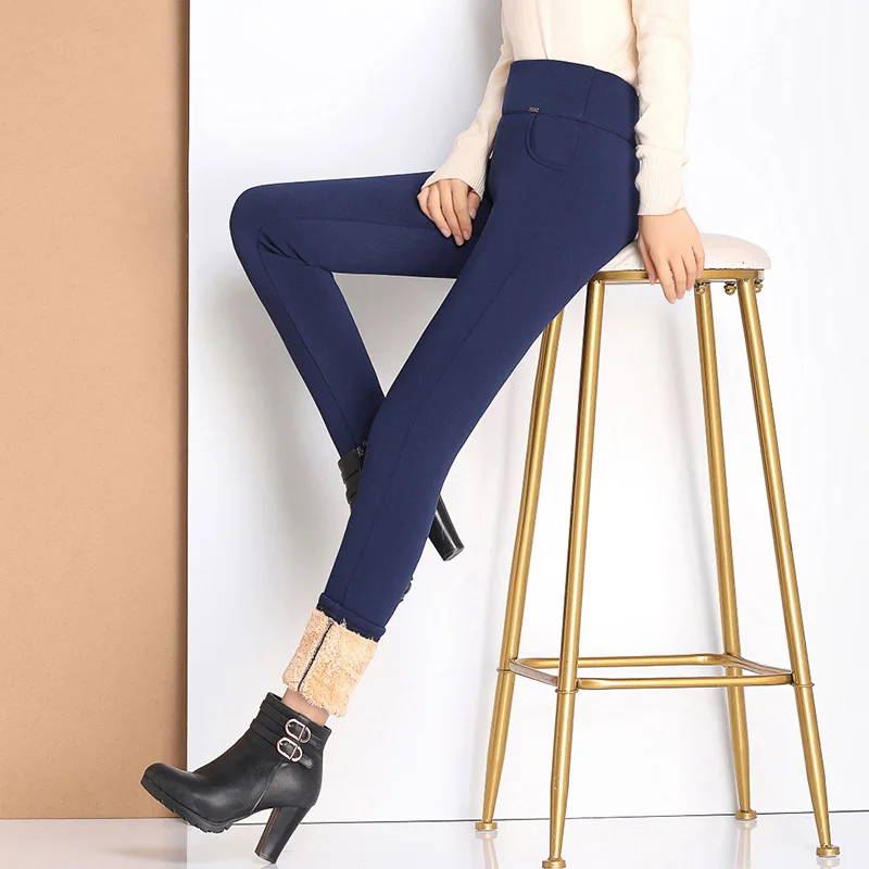 Женские брюки для девочек эластичные офисные pantalon femme черный белый цвет