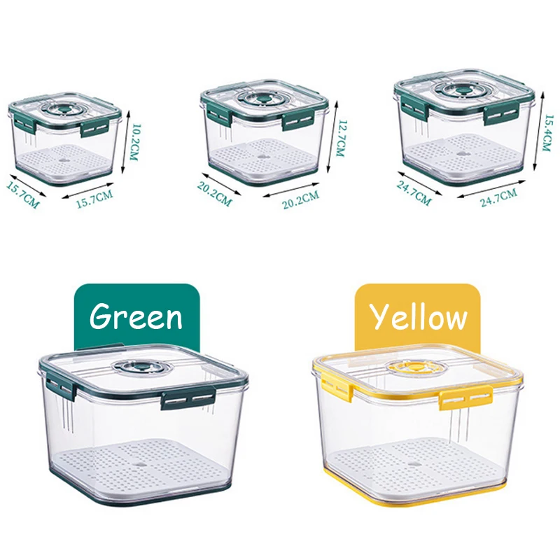 Контейнер для хранения еды настольный органайзер инструмент холодильника