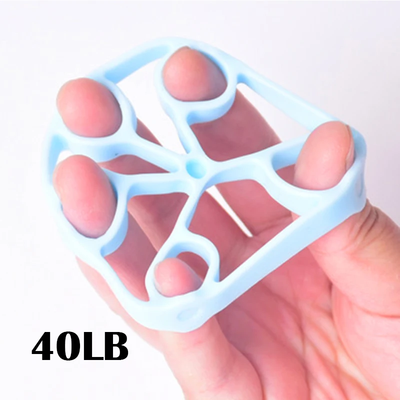 Зажим для пальца с силиконовой ручкой тренер эластичных лент на кистевой