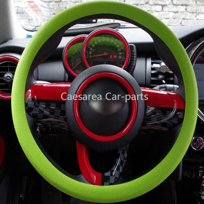 

Universal Soft Silicone Car Steering Wheel Cover Protection Car Vehicle Green